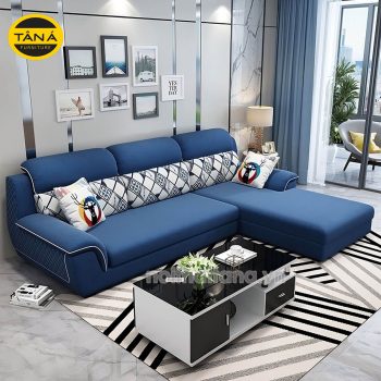 Ghế Sofa Vải Góc Chữ L Nhỏ Sang Trọng T75