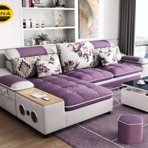 Ghế Sofa Vải Góc Chữ L Cho Chung Cư T74