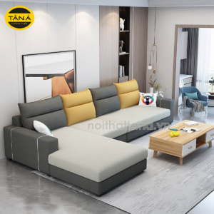 Ghế Sofa Vải Góc L Phong Cách Đa Sắc T78