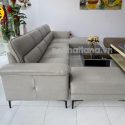 Ghế Sofa Da Hàn Quốc Góc L Hiện Đại N124