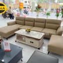 Ghế Sofa Da Hàn Quốc Góc Chữ L Hiện Đại N121