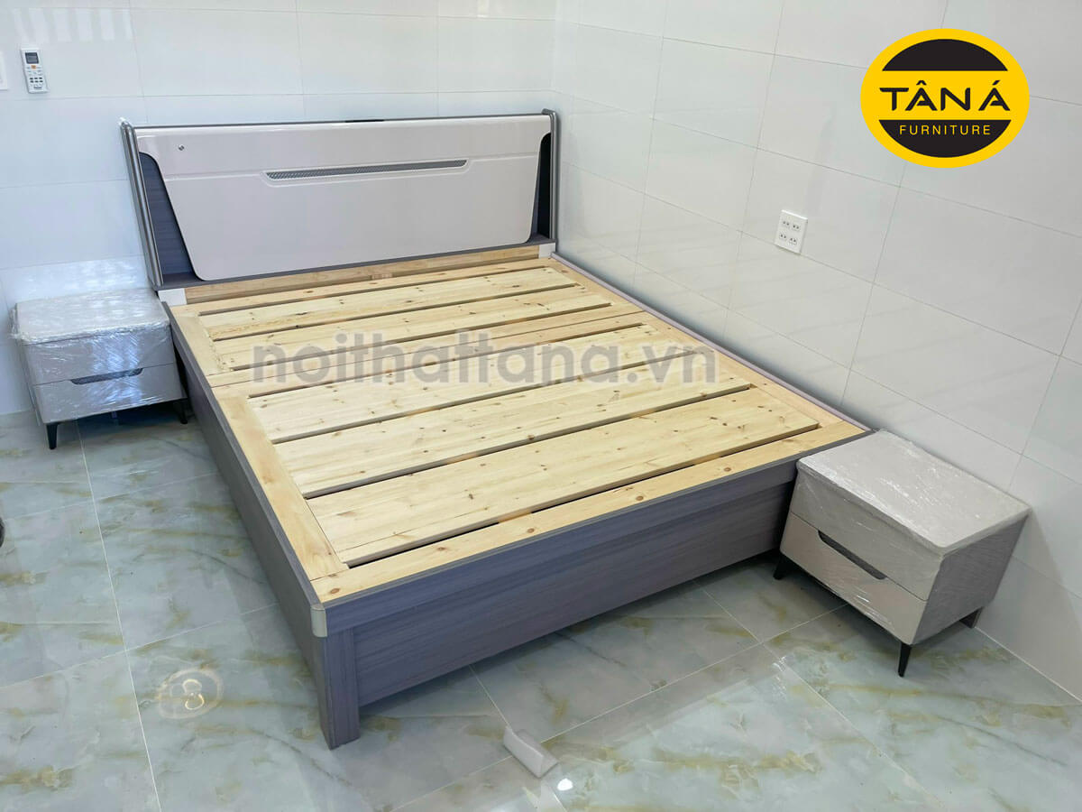 Mua bộ giường ngủ gỗ giá rẻ đẹp hiện đại