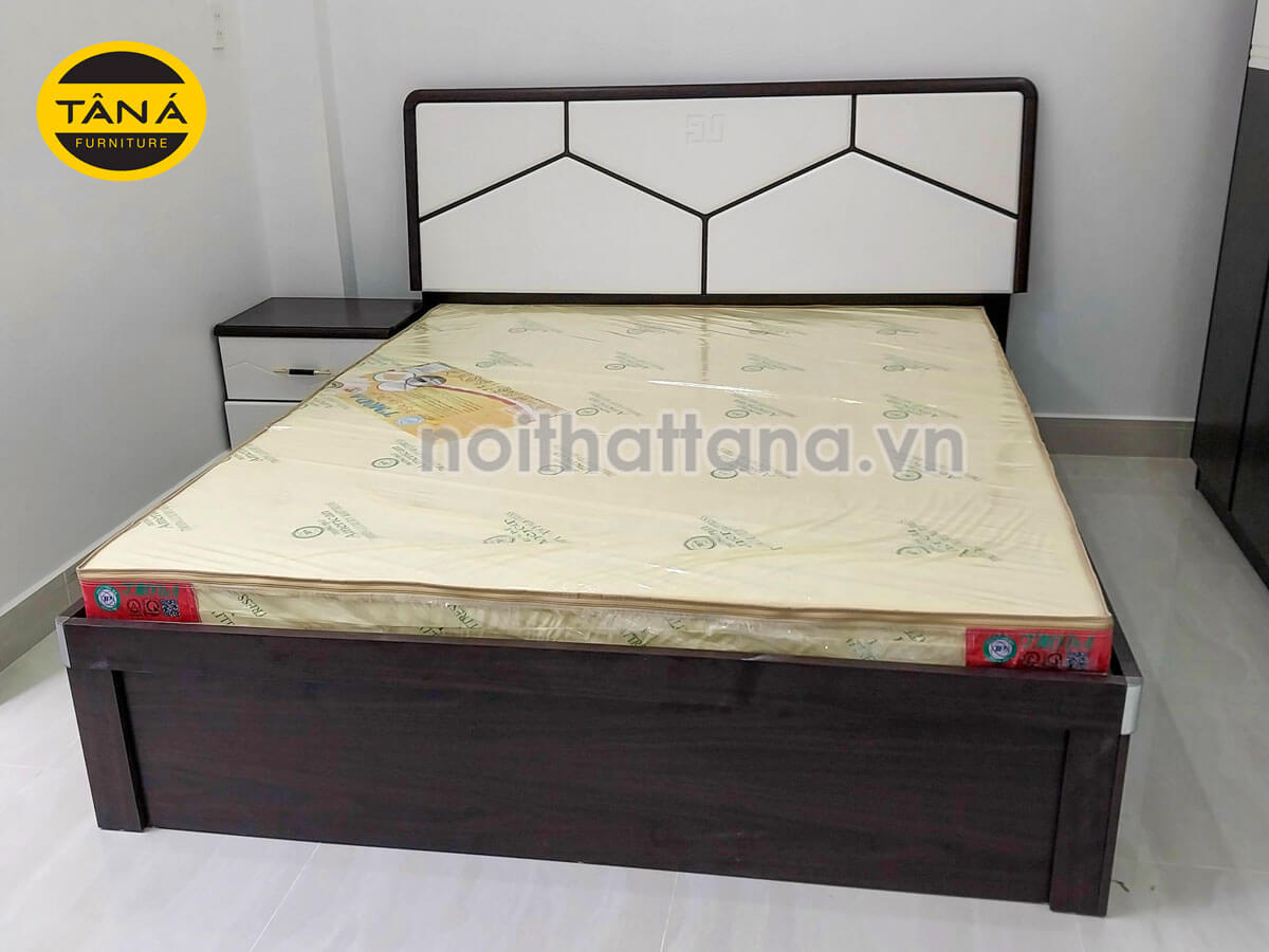 bộ giường tủ gỗ giá rẻ hiện đại nhập khẩu đài loan