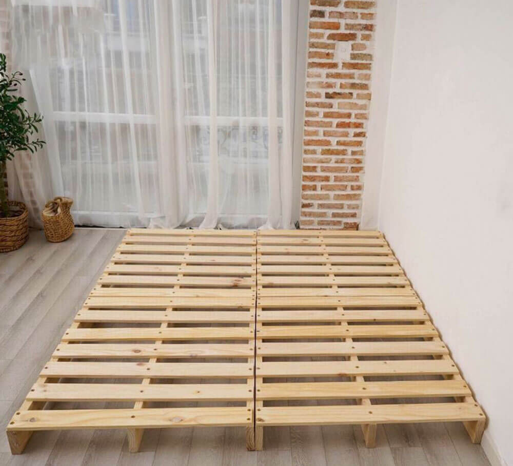 có nên mua Giường gỗ pallet thanh lý không