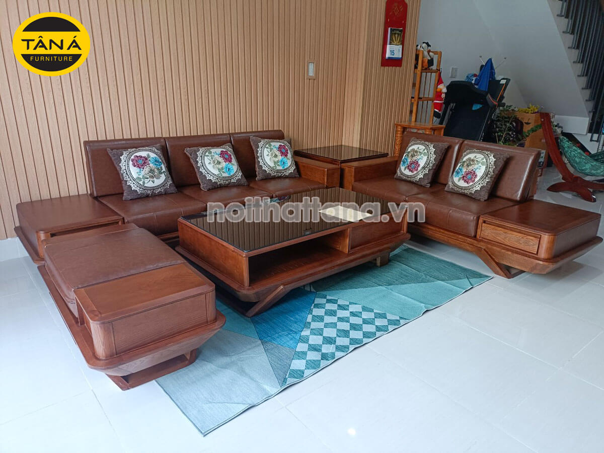Mẫu ghế sofa gỗ giá rẻ tại Vũng Tàu