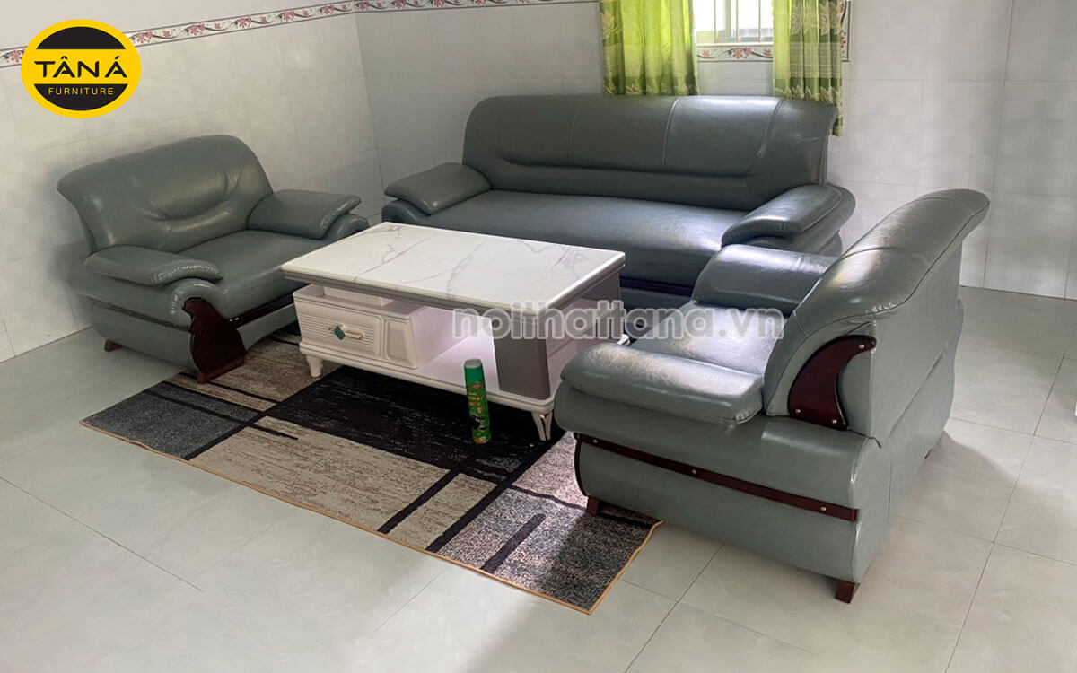 Mẫu ghế sofa Da Cao Cấp cho Văn Phòng VP01