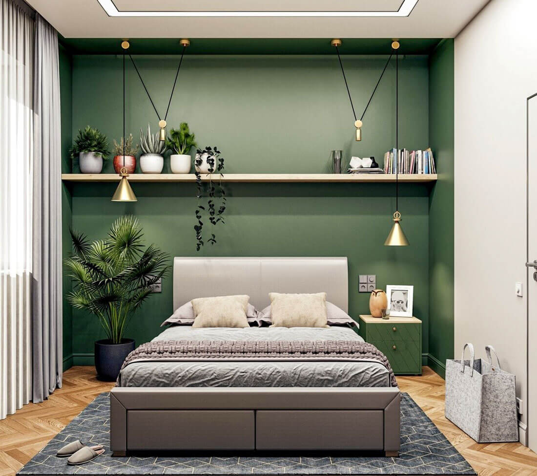 Chọn màu sắc phòng ngủ cho người mệnh Thủy