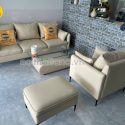 Sofa Văng Da TB80 3 Chỗ Ngồi Nhỏ Gọn Hiện Đại Có Ghế Đơn Sang Trọng