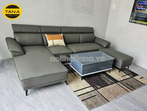 Ghế Sofa Da Chân Sắt Cao Cấp Phong Cách Ý N126