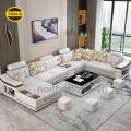 Sofa Vải Góc Lớn TV11 Kiểu Dáng Chữ U Cho Phòng Khách Rộng