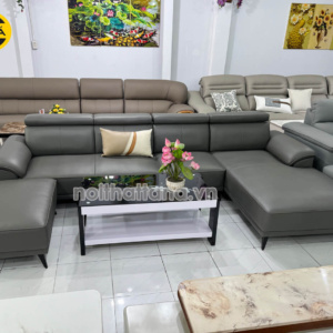 Ghế Sofa Da Chân Sắt Cao Cấp Phong Cách Ý N126