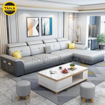 Sofa Hàn Quốc Đẹp Tinh Tế Bọc Da Sang Trọng N145