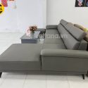 Ghế Sofa Da Chân Sắt Cao Cấp Phong Cách Ý N126