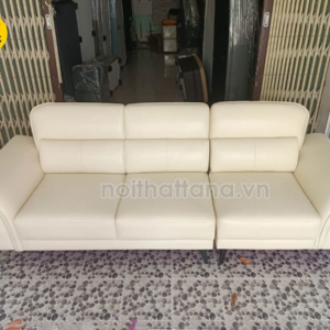 Sofa Băng Da Hàn Quốc NB12 Dài 2m4 Cho Phòng Khách Chung Cư