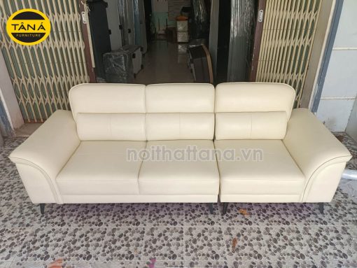 Sofa Băng Da Hàn Quốc NB12 Dài 2m4 Cho Phòng Khách Chung Cư