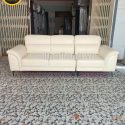 Sofa Băng Da Hàn Quốc NB12 Dài 2m4 Cho Phòng Khách Chung Cư