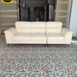 Sofa Băng Da Hàn Quốc NB12 Dài 2m4 Cho Phòng Khách Chung Cư