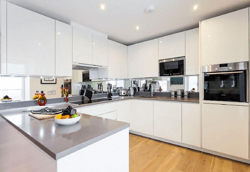 trang trí phòng bếp đẹp sang trọng