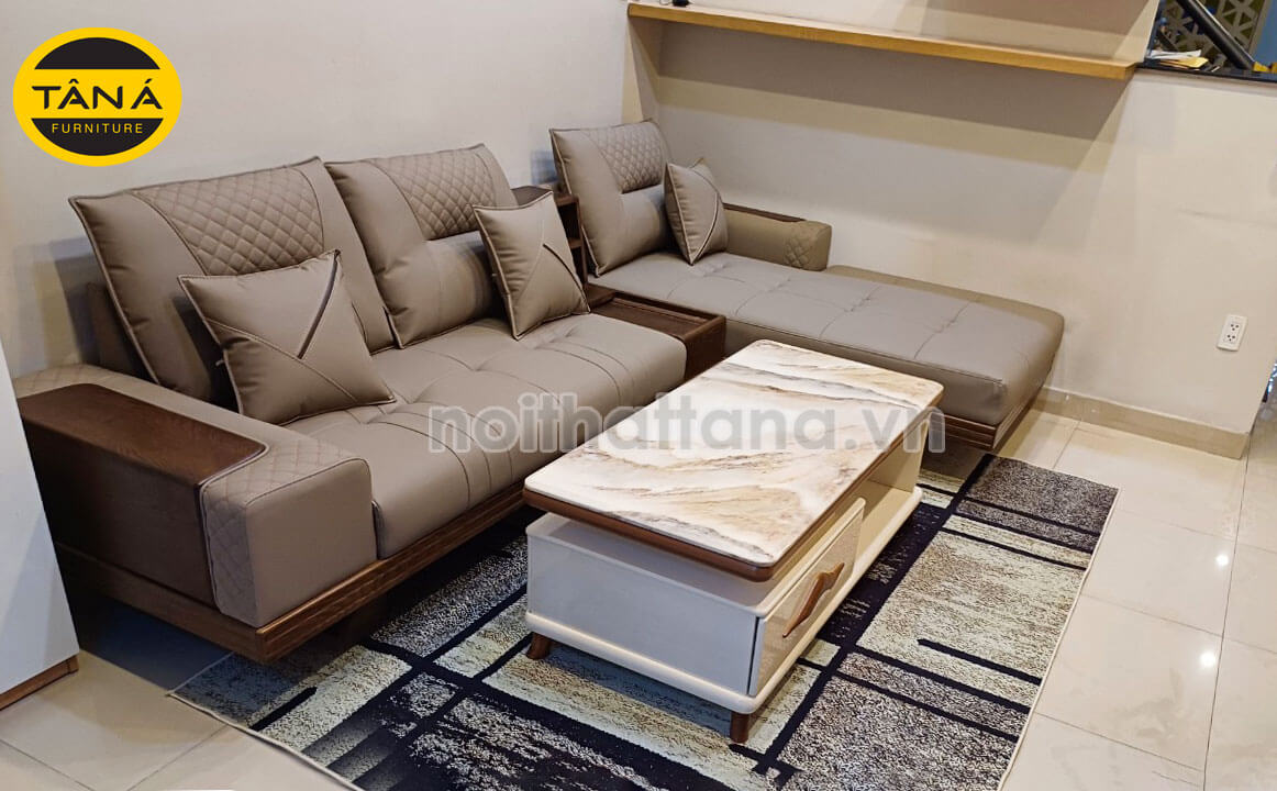 Kích thước ghế sofa góc L giá rẻ đẹp hiện đại