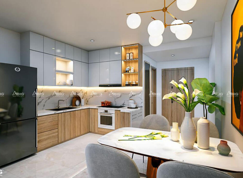 Tham khảo các mẫu phòng bếp đẹp nhiều tiện ích