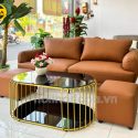 Sofa Băng Da TB90 Nhỏ Gọn Cho Phòng Khách