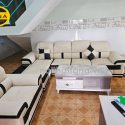 Sofa Da Hàn Quốc N153-D Góc L Cho Phòng Khách Đẹp Hiện Đại