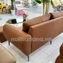 Sofa Băng Da TB90 Nhỏ Gọn Cho Phòng Khách
