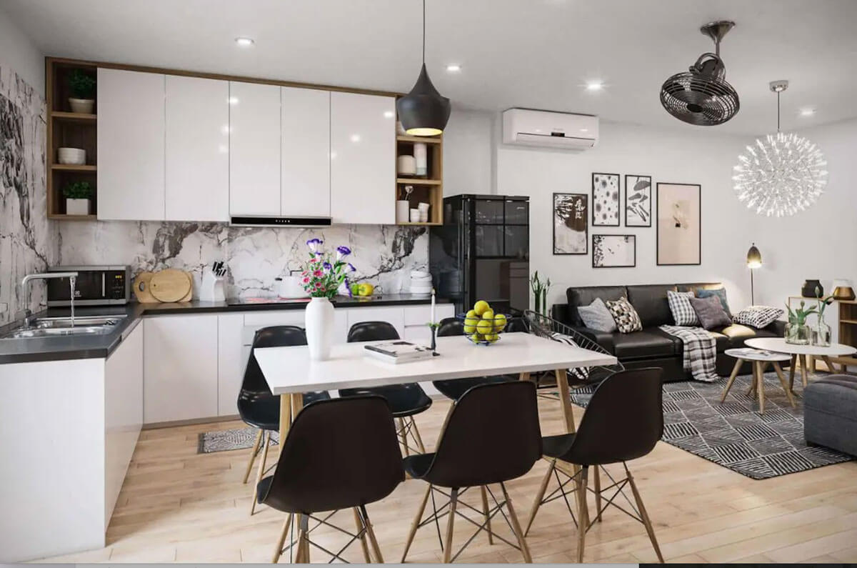 Một số lưu ý bạn cần biết khi trang trí phòng bếp