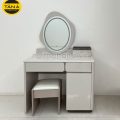 Mua bộ ghế bàn phấn trang điểm Gỗ mdf TA-3107A Màu Xám Hiện Đại Nhập Khẩu đài loan
