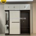 Tủ quần áo cửa Lùa 2 cánh TA-912B Có Kệ Tủ Xoay Kiểu Hiện Đại Nhập Khẩu