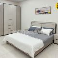 Combo Giường Tủ Gỗ TA-3107A Màu Xám Hiện Đại Nhập Khẩu