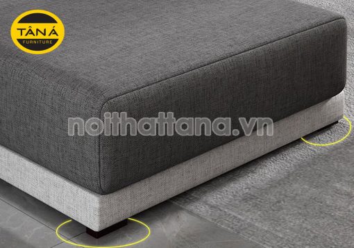 Ghế Sofa Vải Góc L T84 Kiểu Đơn Giản Sang Trọng