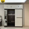 Tủ quần áo cửa Lùa 2 cánh TA-912B Có Kệ Tủ Xoay Kiểu Hiện Đại Nhập Khẩu