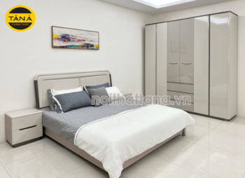 Combo Giường Tủ Gỗ Hiện Đại TA-3107B Kiểu Sang Trọng Nhập Khẩu