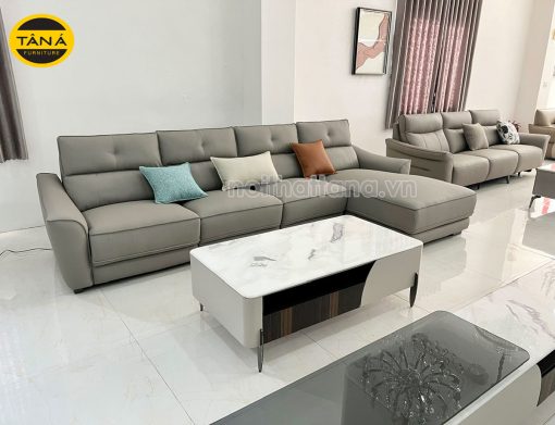 Sofa Da Góc L Thư Giãn Chỉnh Điện TA-8913A Phong Cách Hiện Đại Nhập Khẩu