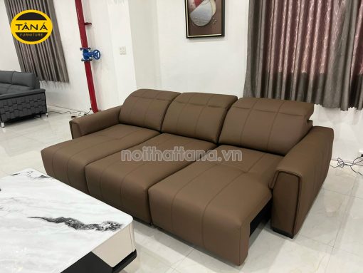 Sofa Băng Da Kéo Ra Thành Giường Nằm TA-8928 Có Chỉnh Điện Hiện Đại