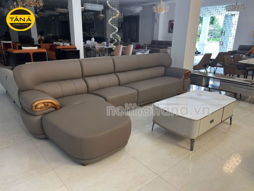 Sofa Da Cao Cấp Nhập Khẩu TA-G512 Góc L Sang Trọng Đẳng Cấp