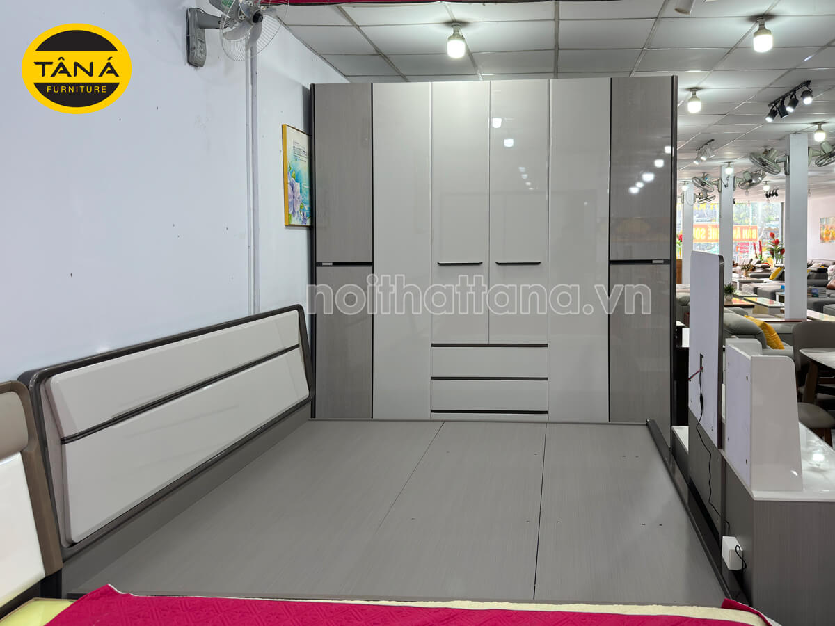 Bộ Giường Tủ Hiện Đại Nhập Khẩu TA-3101-1