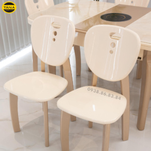 Bộ Bàn Ăn Mặt Đá 6 Ghế BA-APH7027 Gấp Gọn Có Bếp Từ