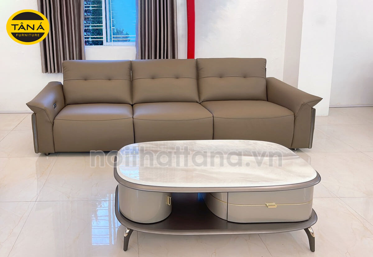 Sofa Băng Da Thư Giãn Chỉnh Điện Hiện Đại TA-5018 Nhập Khẩu