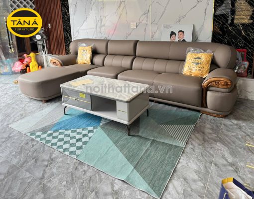 Sofa Da Cao Cấp Nhập Khẩu TA-G512 Góc L Sang Trọng Đẳng Cấp