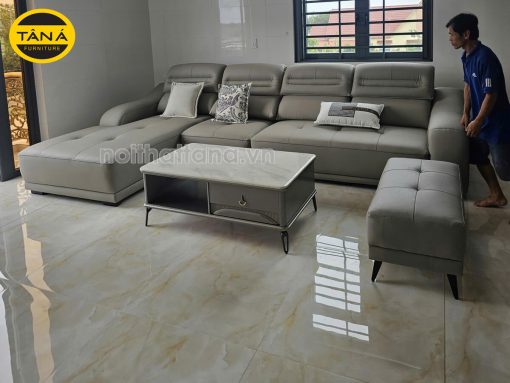 Sofa Da Cao Cấp Góc L Nhập Khẩu TA-8993 Phong Cách Sang Trọng