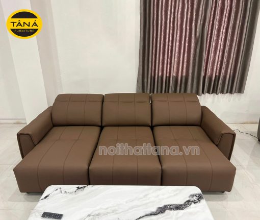 Sofa Băng Da Kéo Ra Thành Giường Nằm TA-8928 Có Chỉnh Điện Hiện Đại