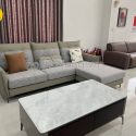 Sofa Vải Bố Góc L Hiện Đại Nhập Khẩu TA-6029 Phong Cách Tối Giản