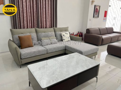 Sofa Vải Bố Góc L Hiện Đại Nhập Khẩu TA-6029 Phong Cách Tối Giản