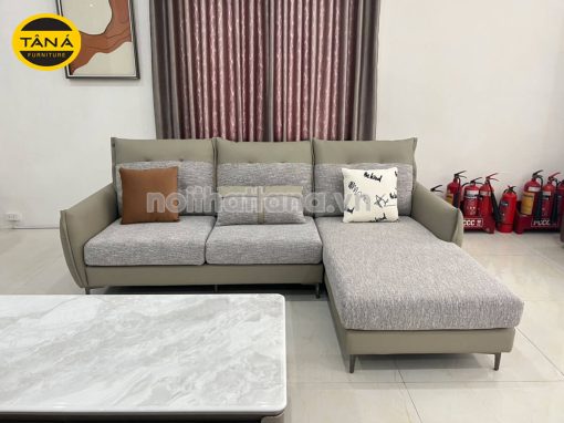 Sofa Vải Bố Góc L Hiện Đại Nhập Khẩu TA-6029 Phong Cách Tối Giản