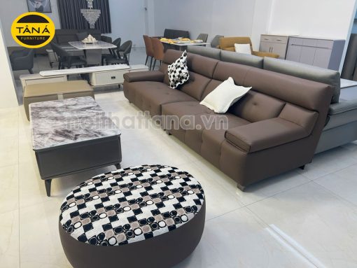 Sofa Băng Da Hiện Đại Nhập Khẩu TA-K960 Kiểu Dập Nút Sang Trọng