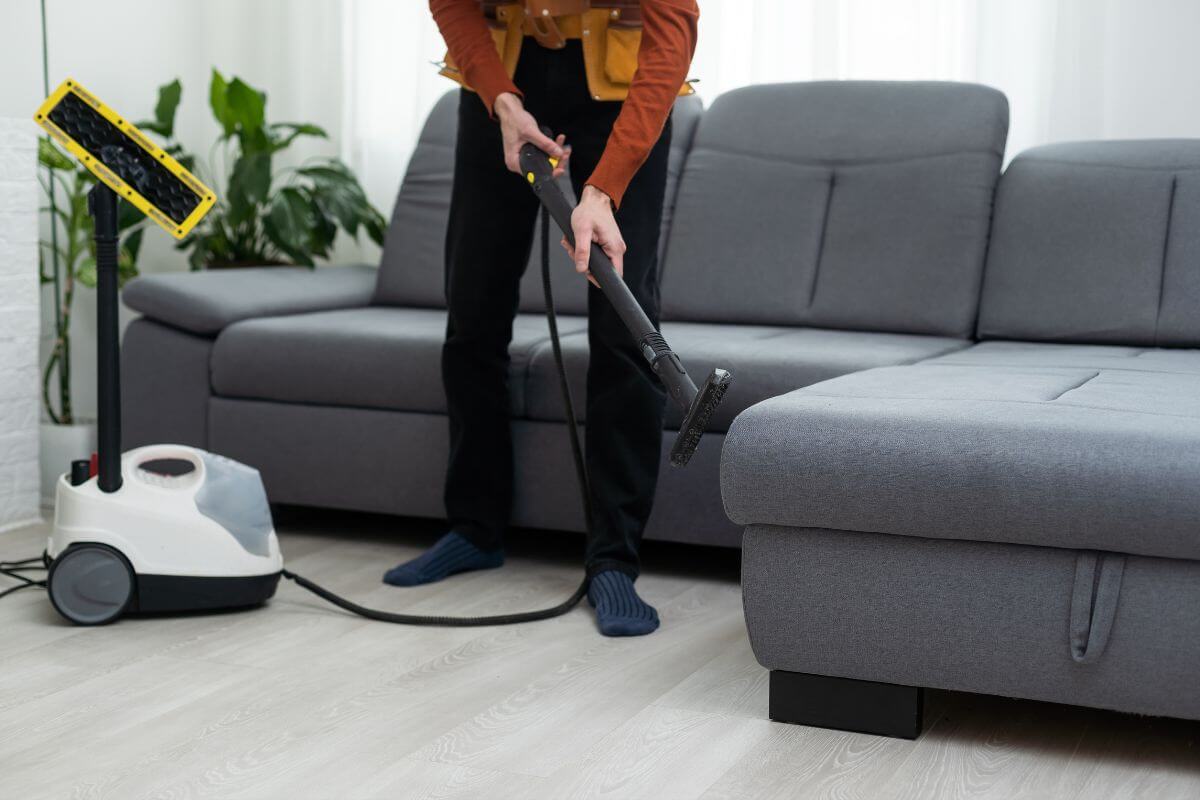 Cách vệ sinh sofa nỉ tại nhà