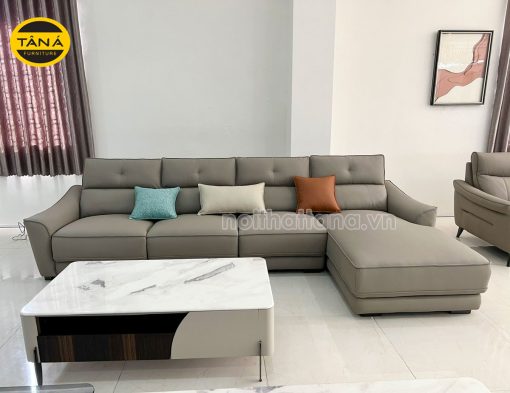 Sofa Da Góc L Thư Giãn Chỉnh Điện TA-8913A Phong Cách Hiện Đại Nhập Khẩu