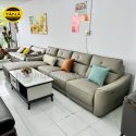 Sofa Da Góc L Thư Giãn Chỉnh Điện TA-8913A Phong Cách Hiện Đại Nhập Khẩu